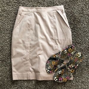H&M Light Pink Pencil Skirt